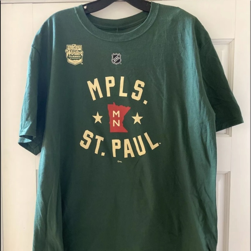 Fanatics pro NHL MN Wild 2022 winter classic Tshirt kirill Kaprizov